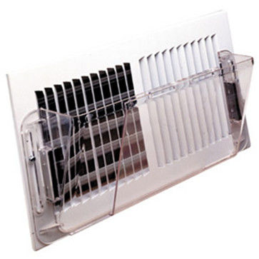 Magnet Air Conditioner Air Deflector , Wall Mounted Adjustable Air Deflector 10'' X 16''